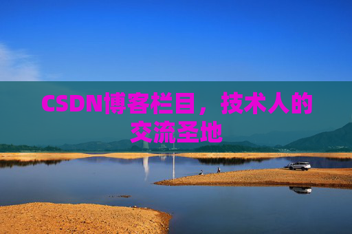 CSDN博客栏目，技术人的交流圣地